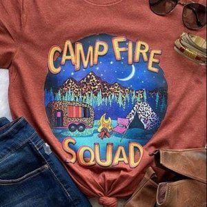 Campfire Squad Tee